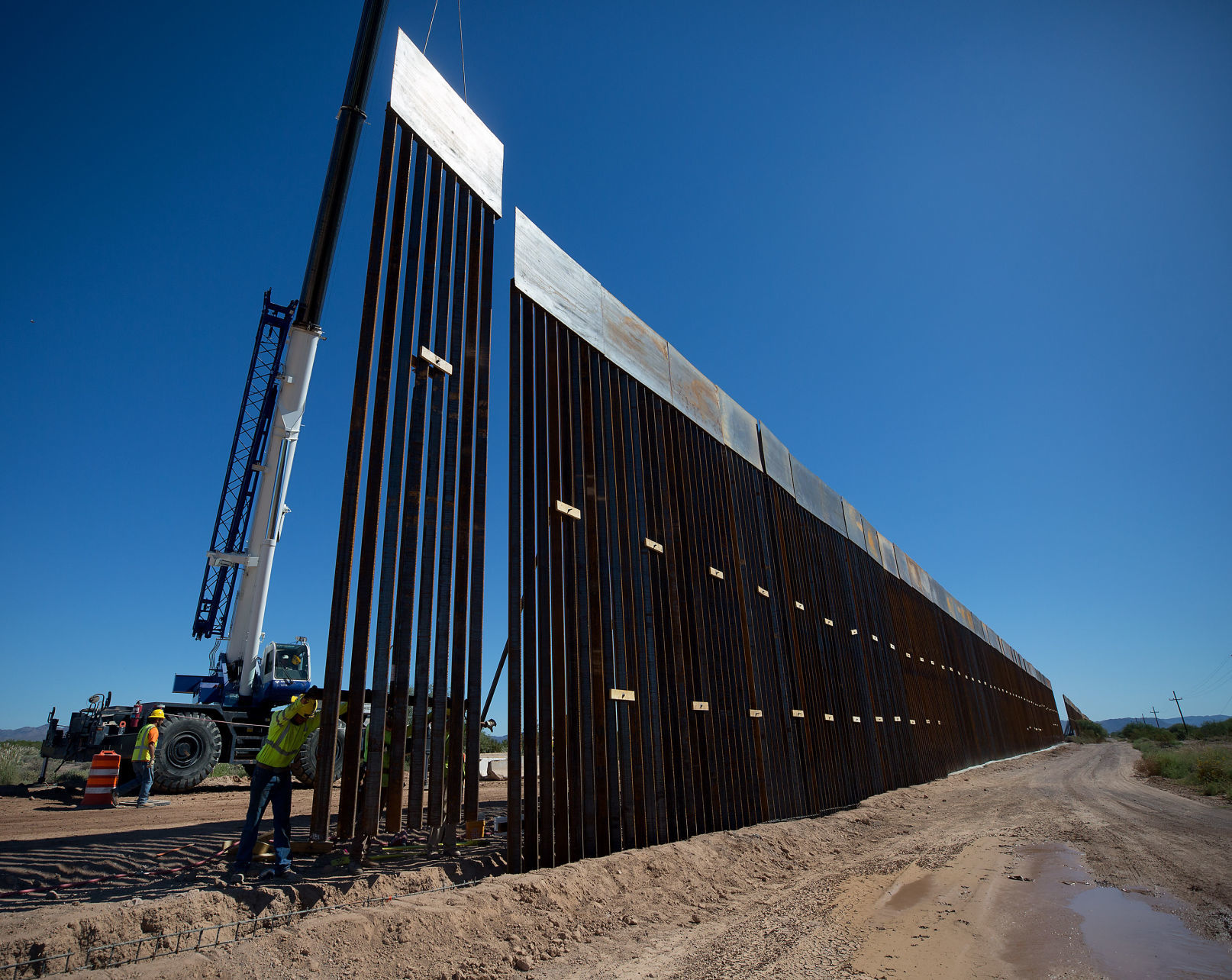 U.S. – Mexico border near Sasabe and Lukeville, Ariz.